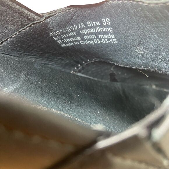 Dansko Women’s Clogs Size EU 39 US 8.5-9 Brown Black Leather Tenley Slip On - Picture 10 of 10